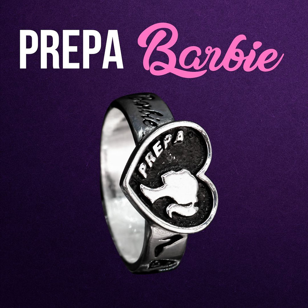Anillo de Graduación de Prepa Barbie