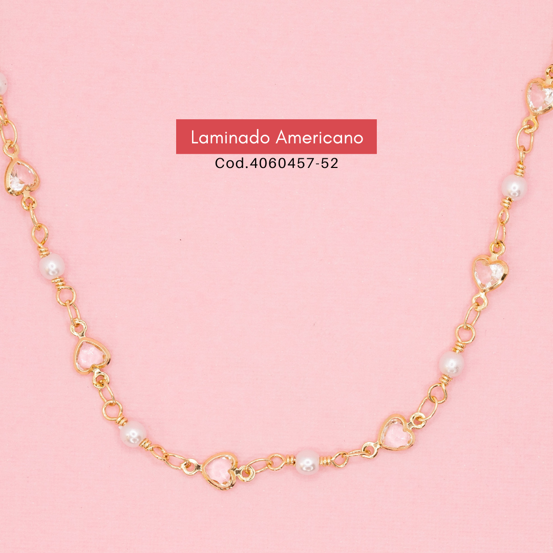 Gargantilla Kate con Corazones