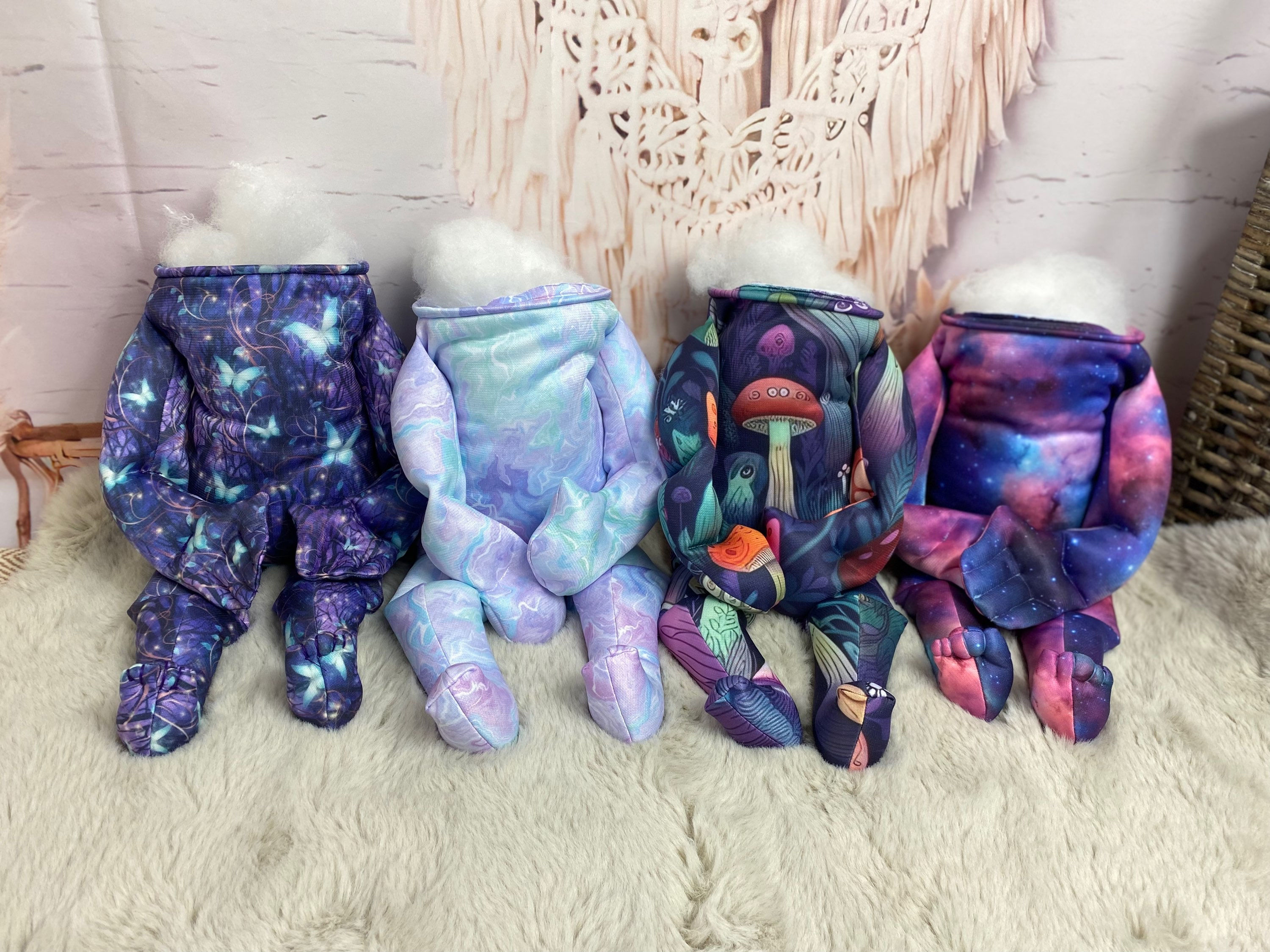 Custom cuddle body for silicone or vinyl dolls