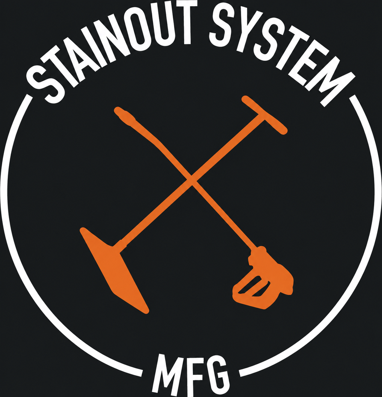 Stainout system manufacturing logo
