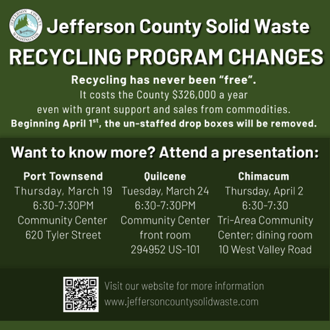 Jefferson County Solid Waste Recycling Program Changes