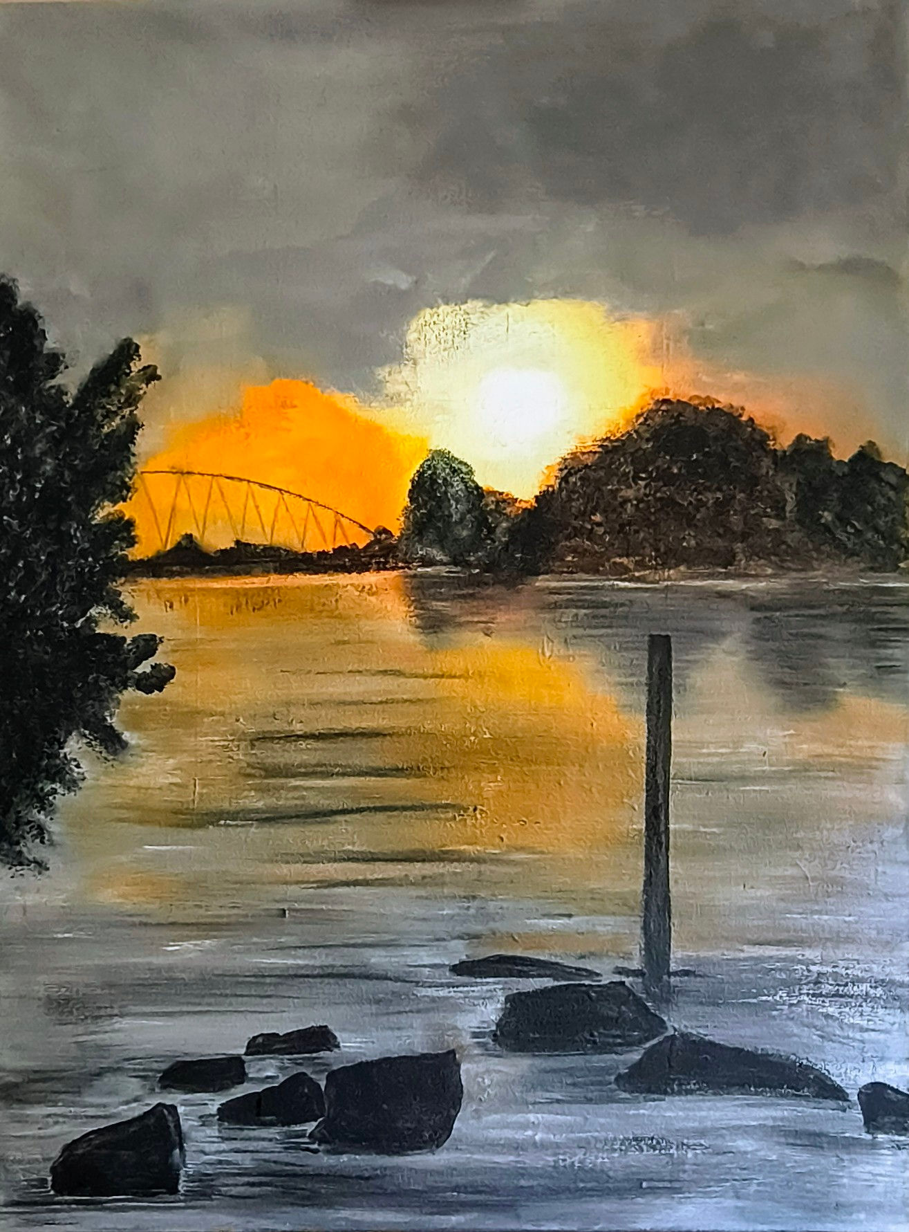 Sonnenaufgang an der Aare