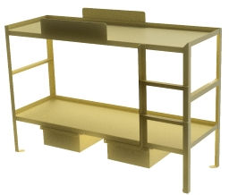 Floor Mounted Double