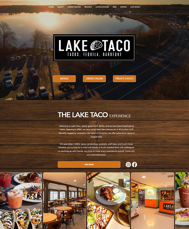 Paglia studios website example