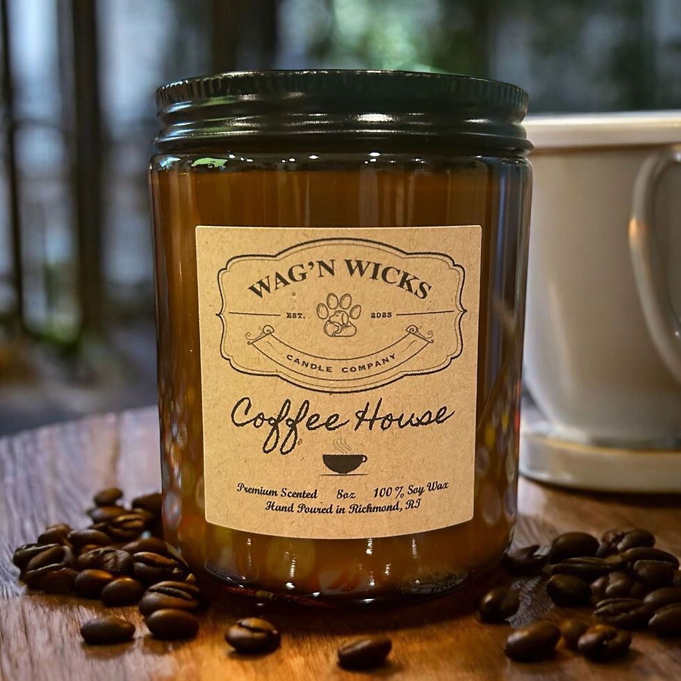Coffee House Soy Wax Candle 8 oz