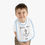 Thumbnail: Salty Dog Baby Bib - Nautical Contrast Trim Feeding Bib for Toddlers