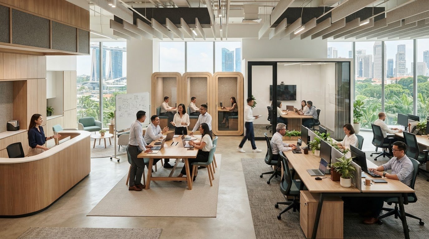 Office Interior Design Guide for Singapore Workplaces