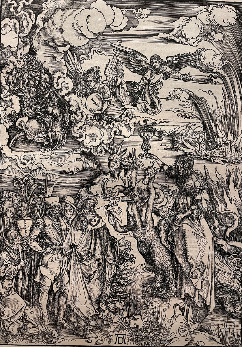 Albrecht Dürer, ostatni z serii 15 drzeworytów o Apokalipsie
