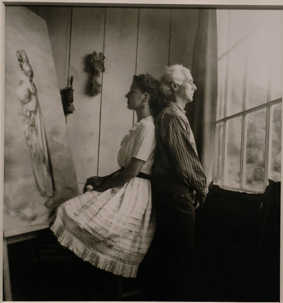 Max Ernst i Dorothea Tanning, Oak Creek Canyon, Arizona, 1946. Zdj Lee Miller. Lee Miller Archives, East Sussex.