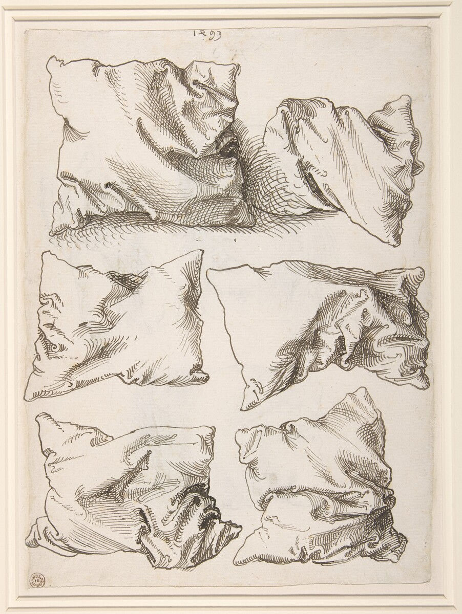 Albrecht Dürer, szkice poduszek