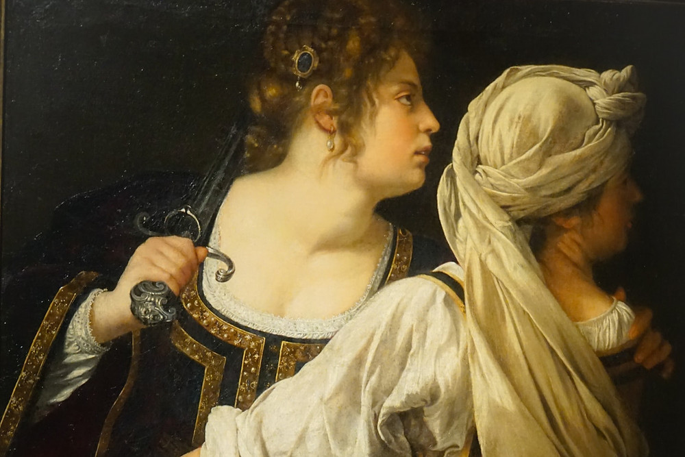 Artemisia Gentileschi, Judyta i jej służąca