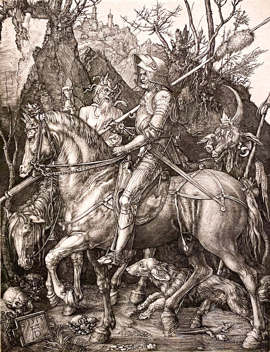 Albrecht Dürer, Rycerz, Śmierć i Diabeł
