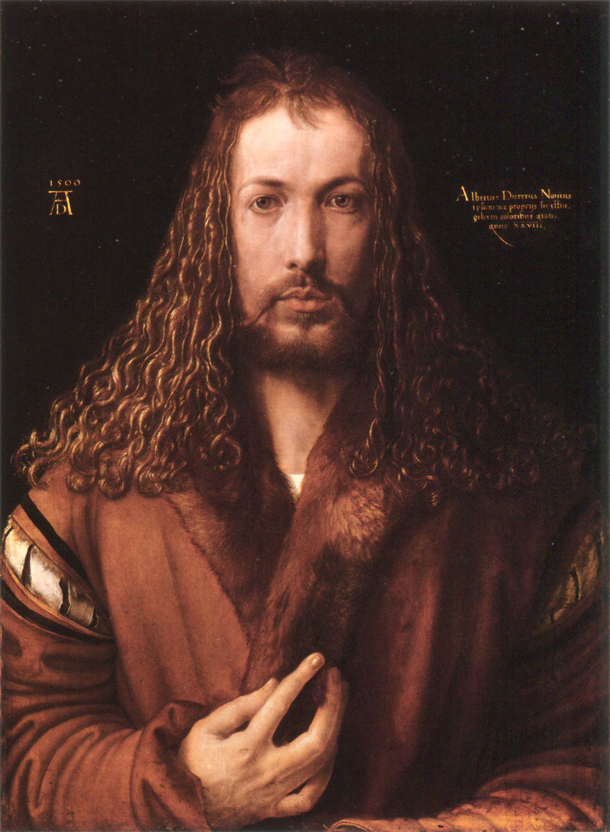 Albrecht Dürer, Autoportret, 1500 rok