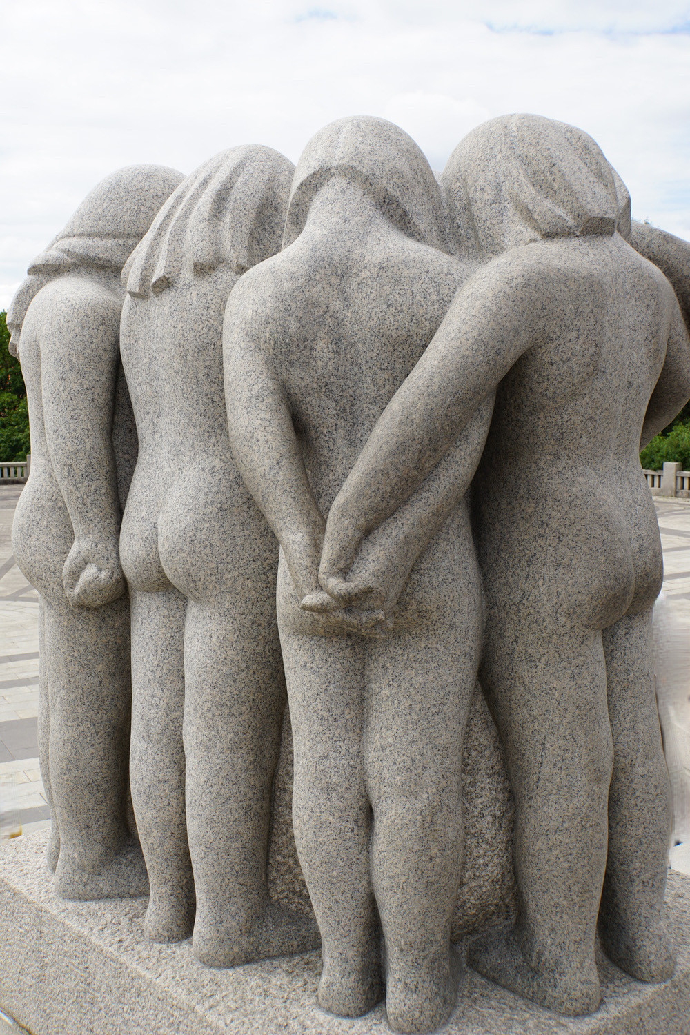 Oslo, Park Vigelanda, dzieci, rzeźba