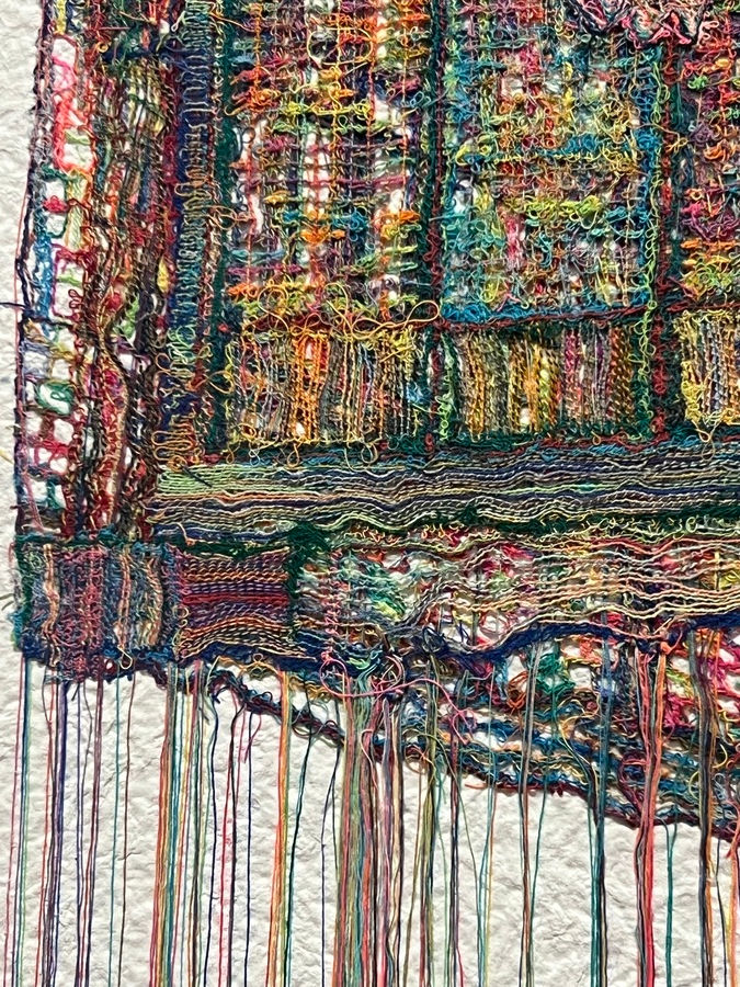 Self-Portrait, 2017. Fragment dzieła. Jak widzicie, wielce pracochłonnego.