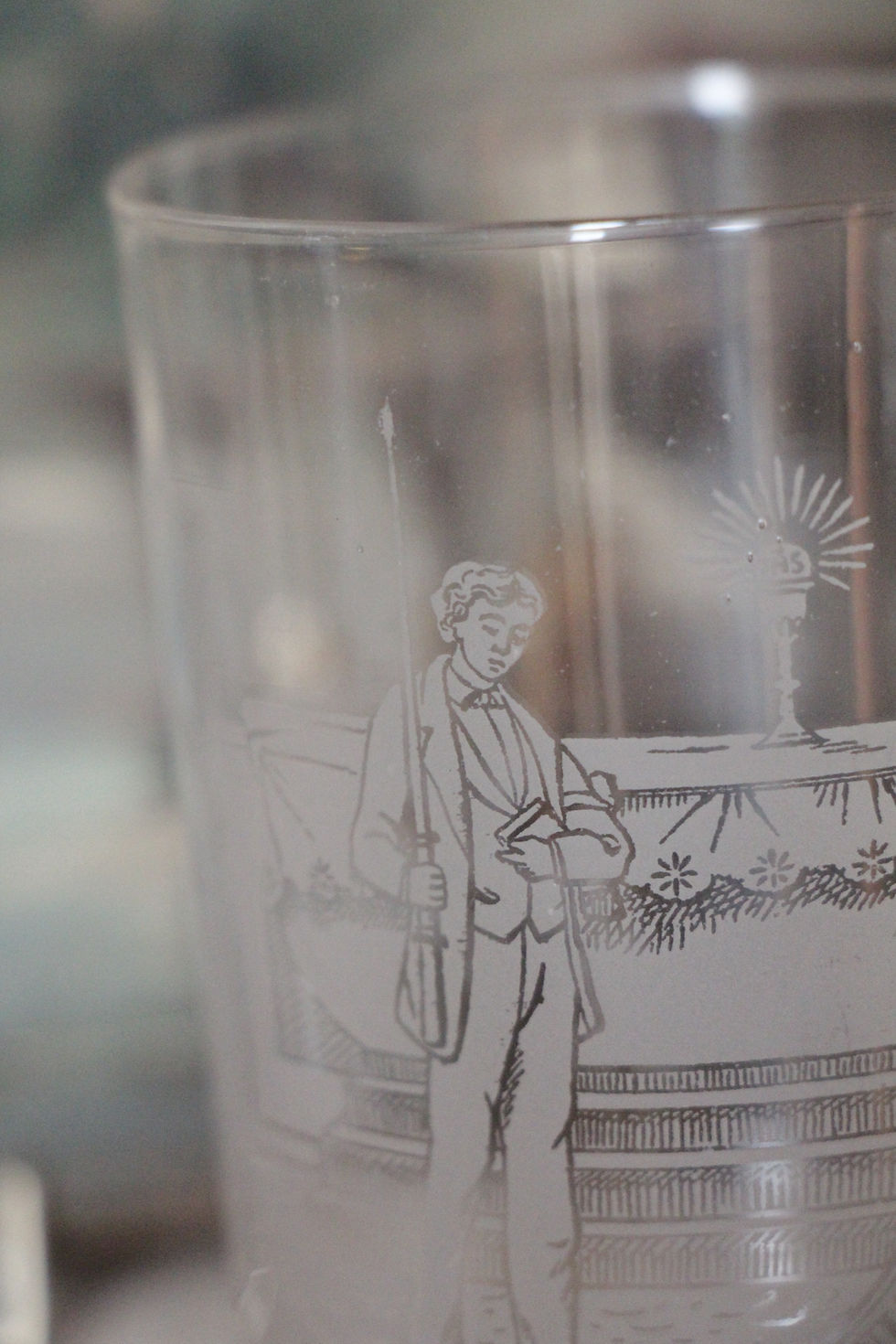 Thumbnail: Verres gravés en cristal