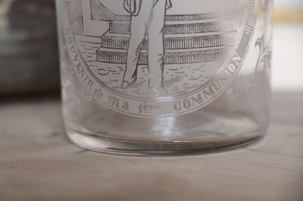 Thumbnail: Verres gravés en cristal