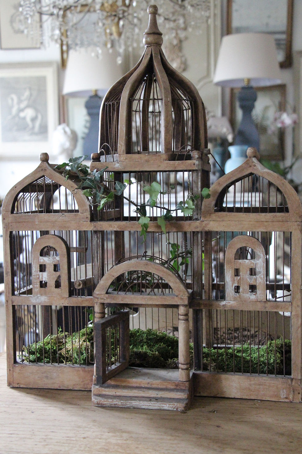 CAGE A OISEAUX XIXe