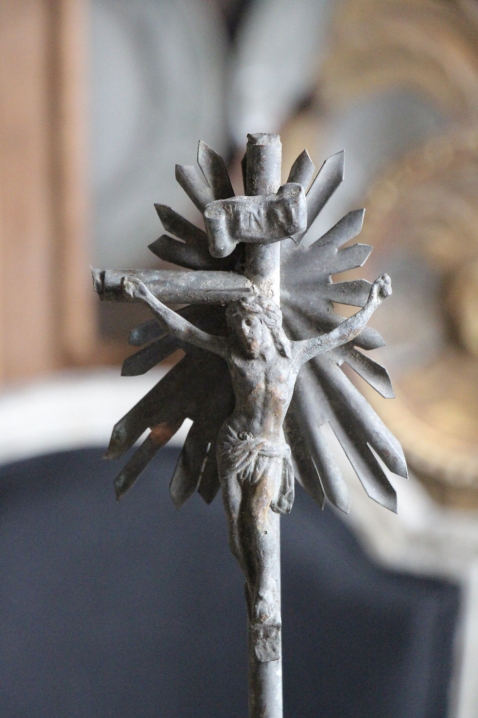 Miniature : Croix en zinc