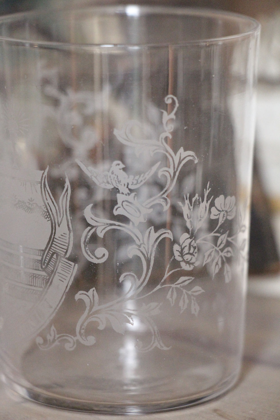 Thumbnail: Verres gravés en cristal