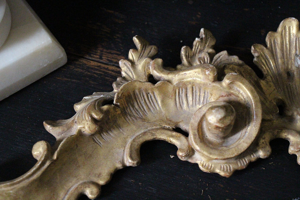 Miniature : Fronton Louis XV