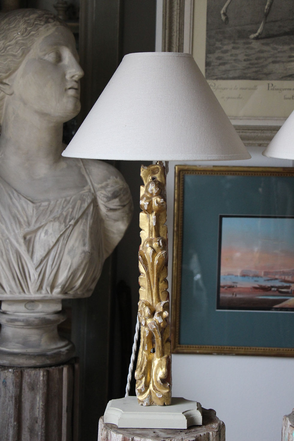 Miniature : Lampes dorées