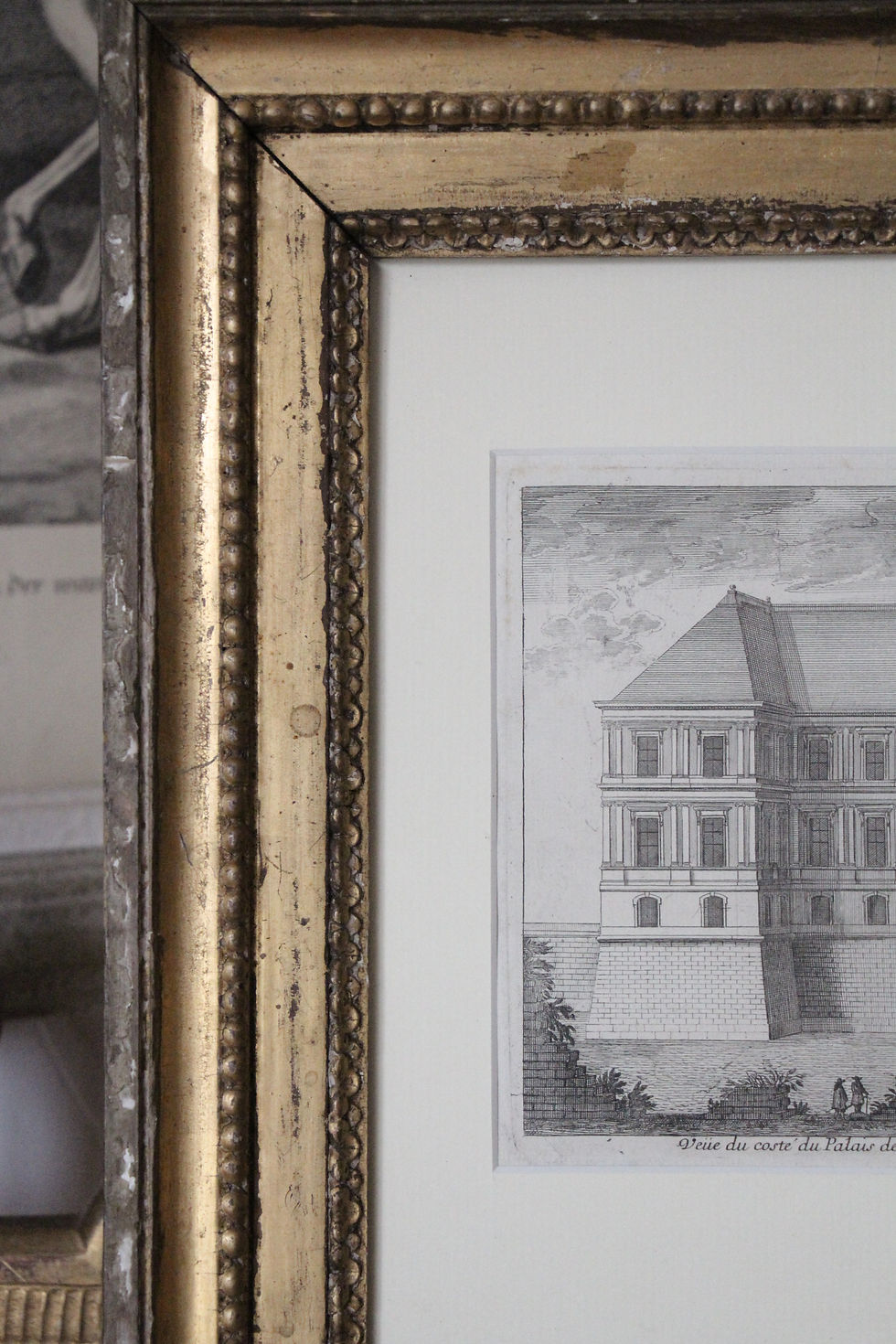 Thumbnail: Gravure d'architecture XVIIe