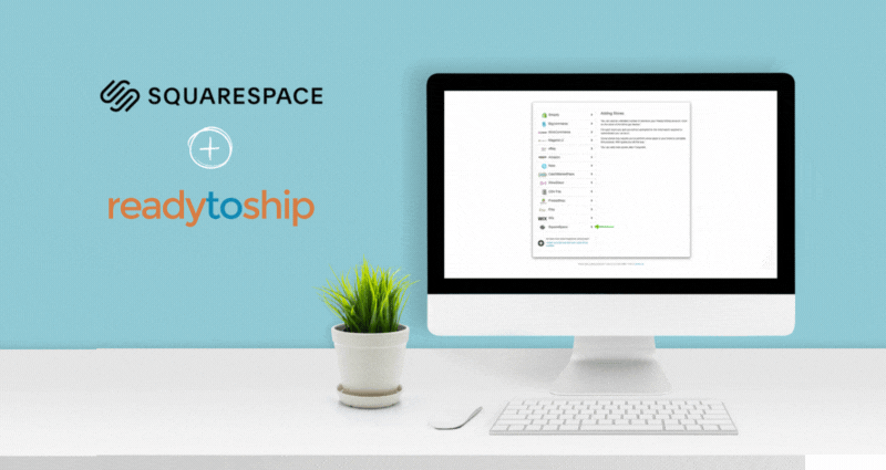 Integrate Squarespace with ReadyToShip