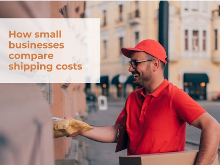 How small businesses compare shipping costs