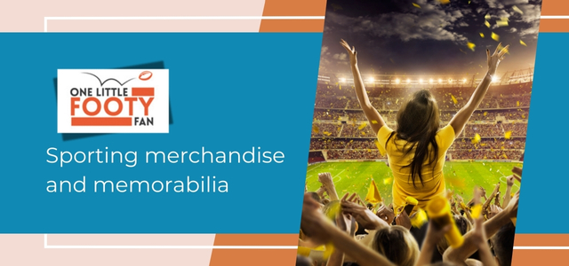 Customer Profile: One Little Footy. Sporting Merchandise and memorabilia