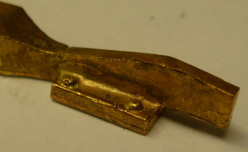 Bogie stone guard iron short (C2154) | BARRETT STEAM MODELS