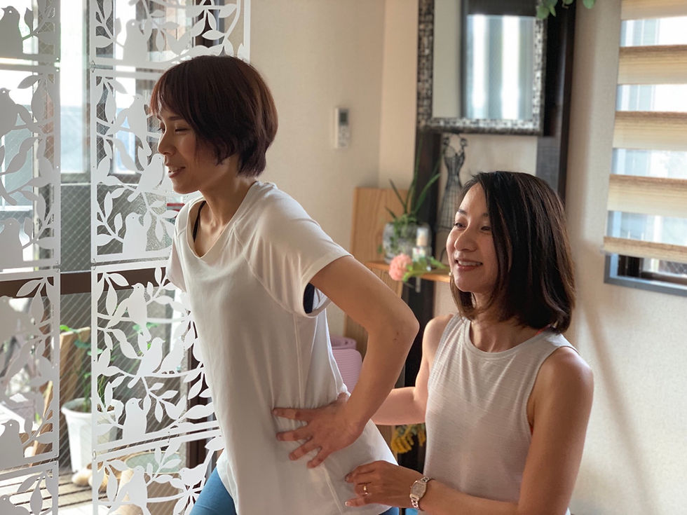 私も腰痛に悩んでいました