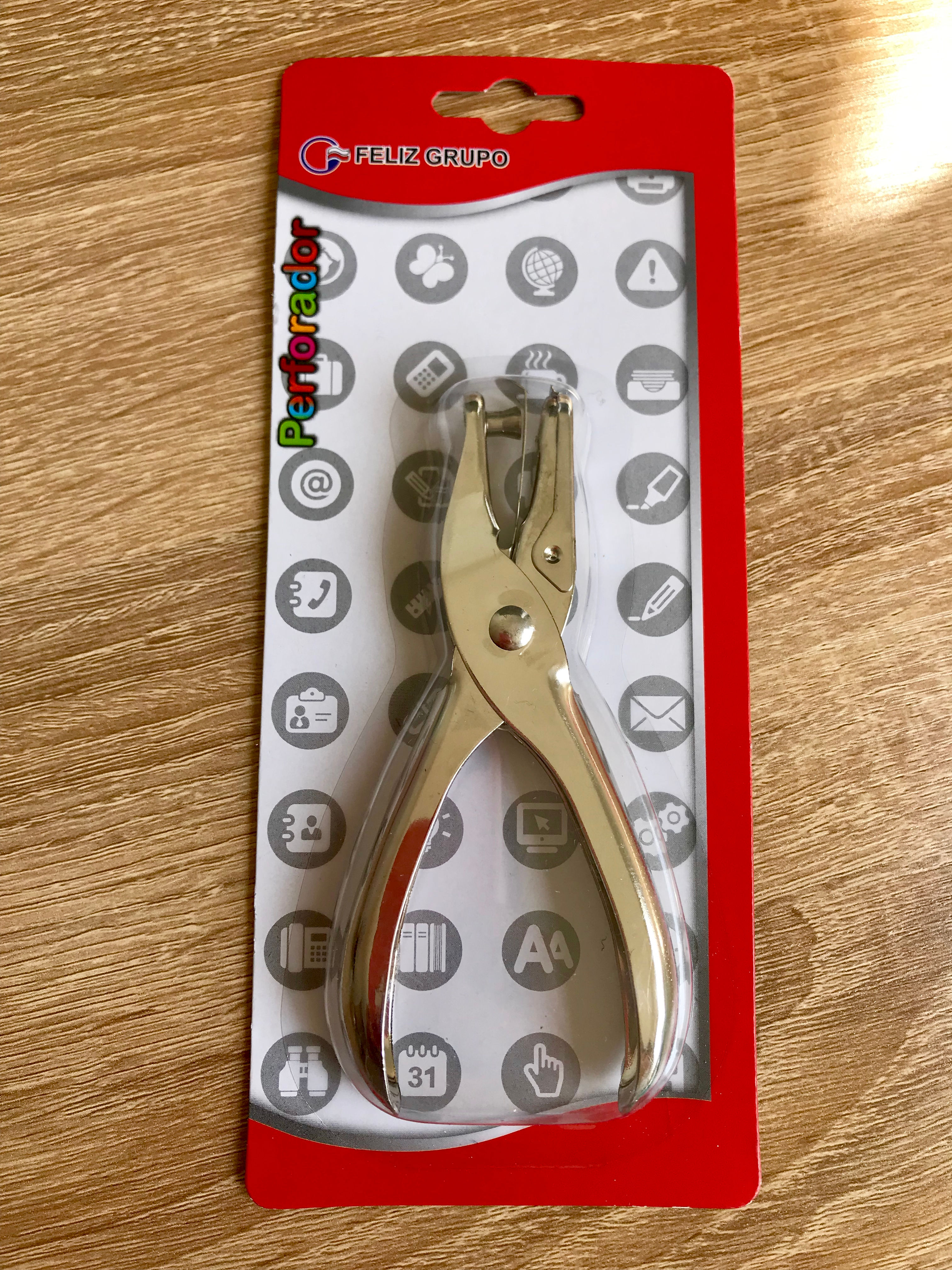 Perforadora sacabocados