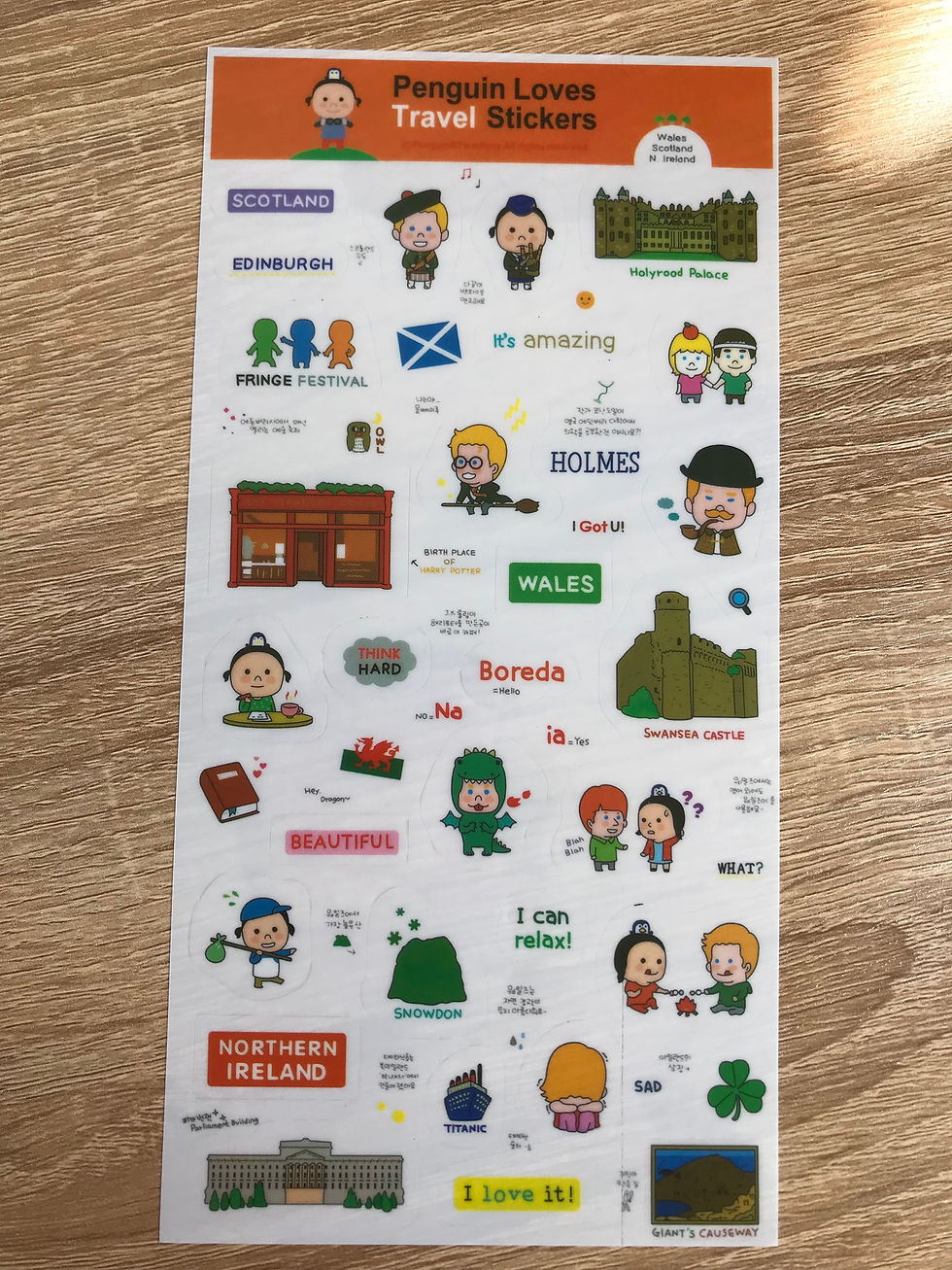Miniatura: Set de Stickers Travel