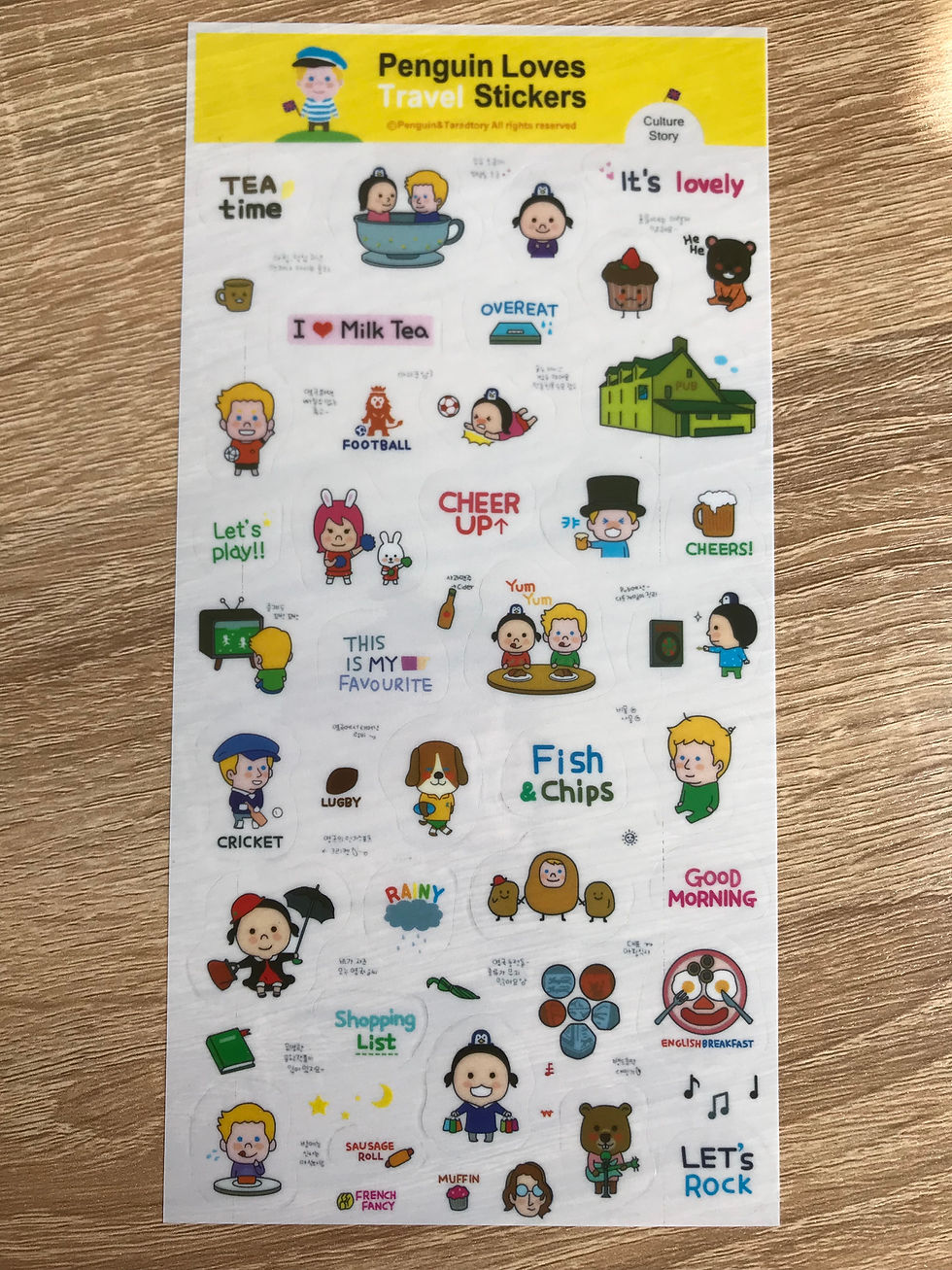 Miniatura: Set de Stickers Travel