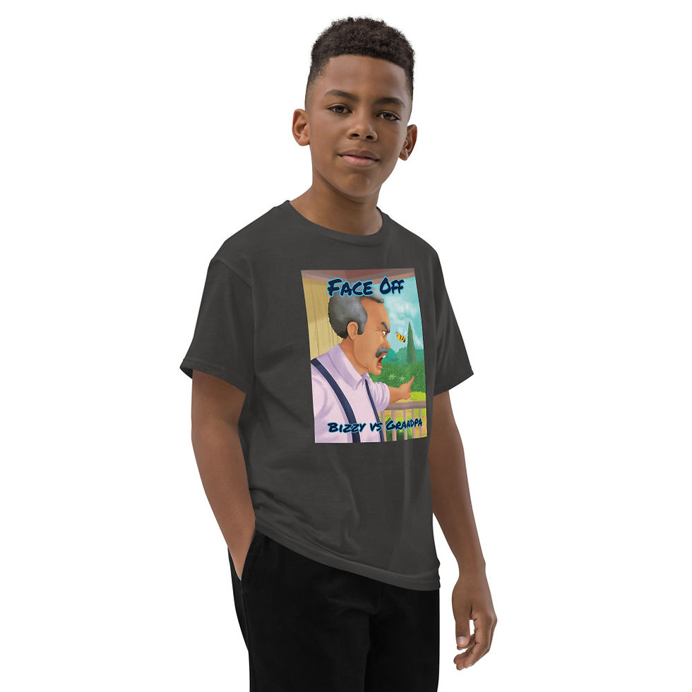 Miniatura: Face Off (Youth Short Sleeve T-Shirt)
