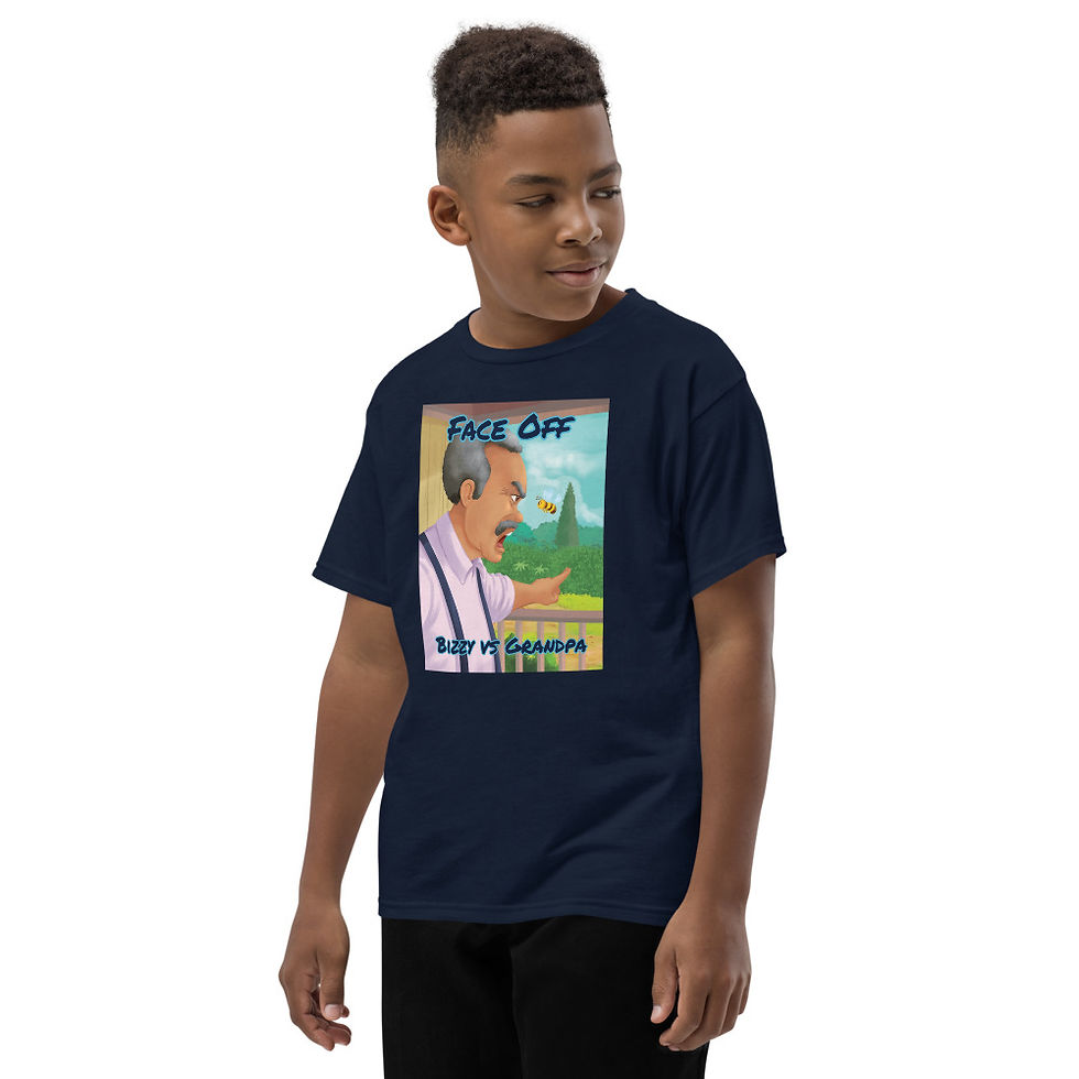 Miniatura: Face Off (Youth Short Sleeve T-Shirt)