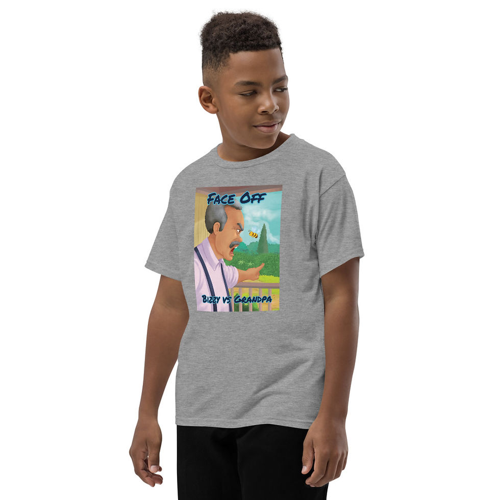 Miniatura: Face Off (Youth Short Sleeve T-Shirt)