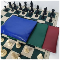 Chess Sets - with Carrier Case and Board Pouch