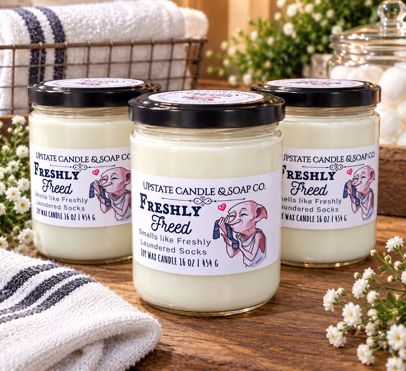 Freshly Freed Soy Candle