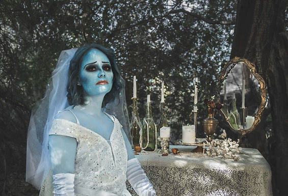 Corpse bride photoshoot