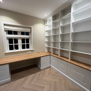 Op maat gemaakte luxe boekenkast