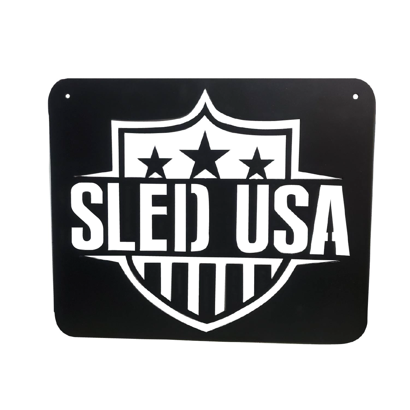 Sled USA Metal Sign