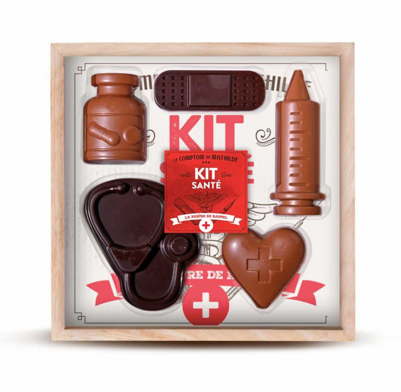 Kit Santé Chocolats Noir & Lait 175G
