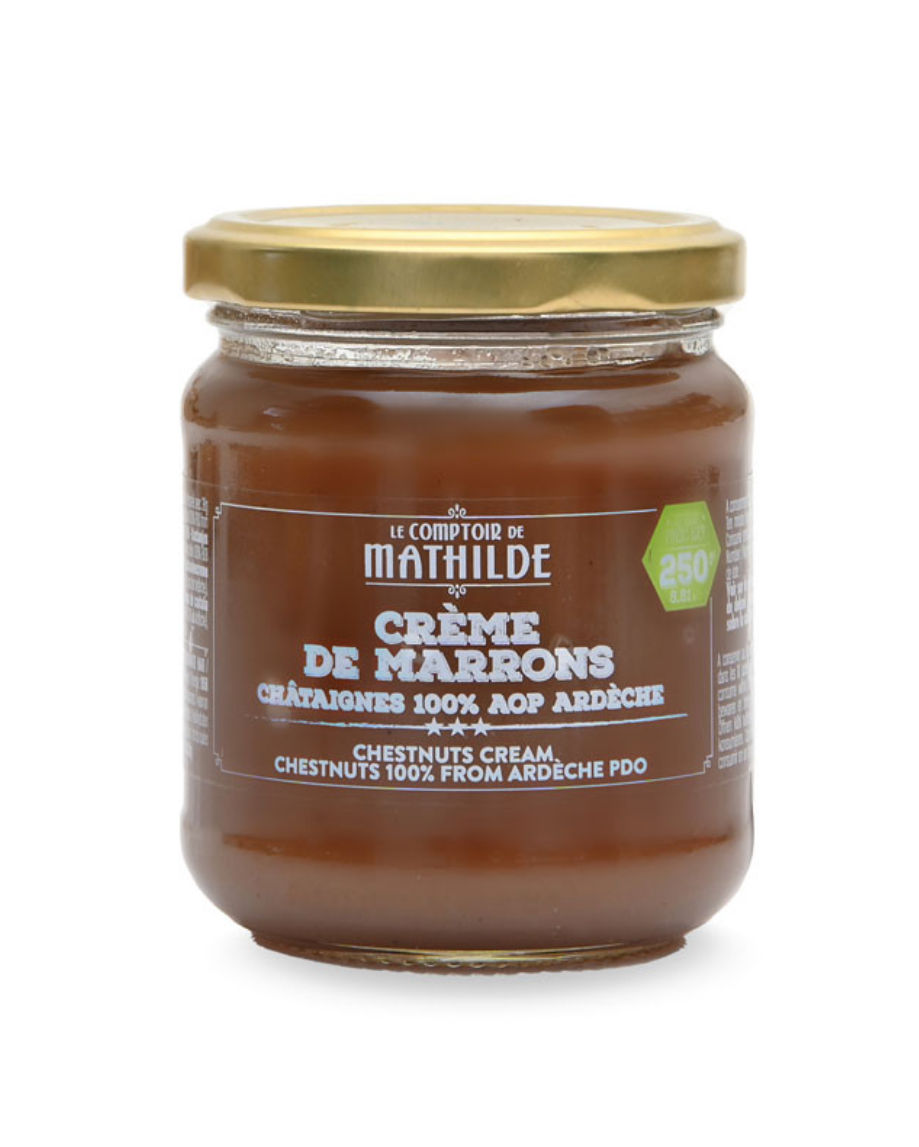 Crème de marron 100 % d’Ardeche AOP 250 gr