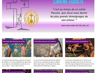 Carême Eudiste 2017