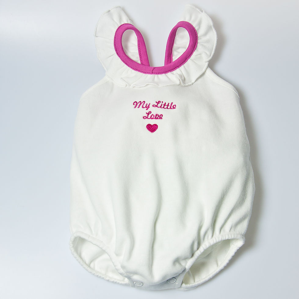 Thumbnail: Balloon Ribbon & Ruffle Bodysuit