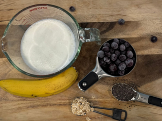 Sleepy Time Smoothie Ingredients