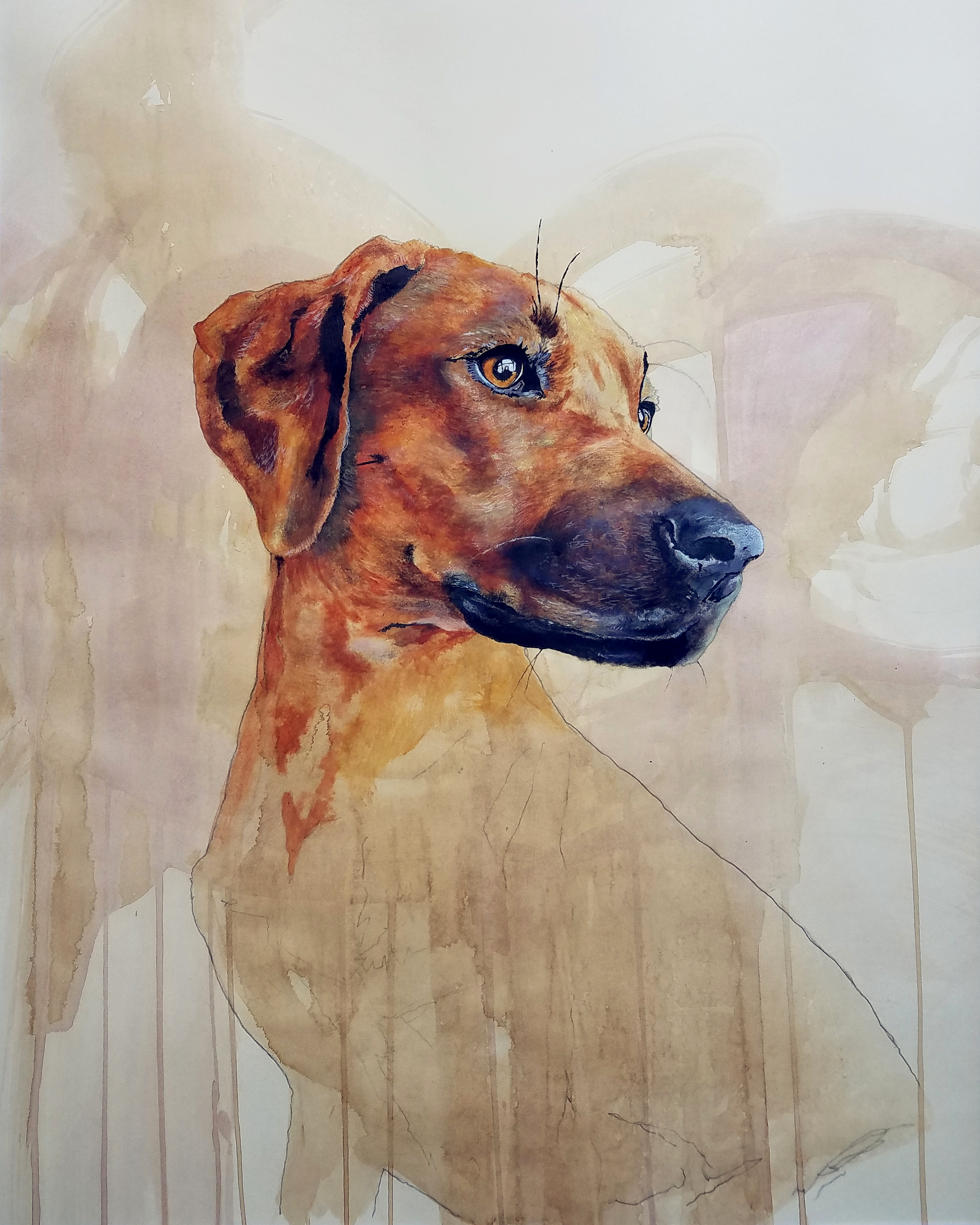 Portrait of Blue