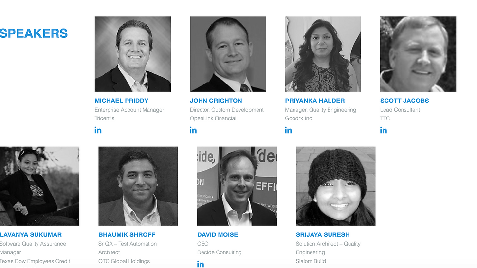 TEST AUTOMATION AND DIGITAL QA SUMMIT 2019